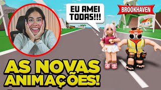 NOVA ATUALIZAÇÃO DE ITENS E EMOTES EM BROOKHAVEN 