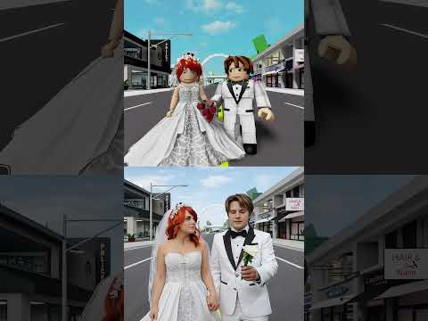 Roblox Brookhaven but in real life... 😱 #shorts