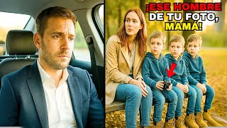 CEO MULTIMILLONARIO VE A SU EXNOVIA ESPERANDO UN UBER CON TRES NIÑOS DE SEIS AÑOS IDÉNTICOS A ÉL...