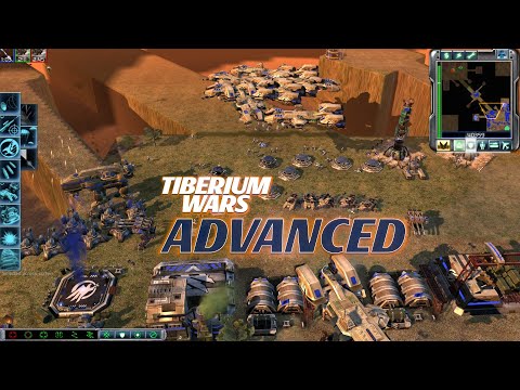 1 GDI vs 2 Brutal Scrin Armies | Tiberium Wars Advanced Mod Epic Battle!
