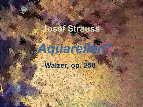 "Aquarellen" - Josef Strauss, op. 258 / Neujahrskonzert 1991