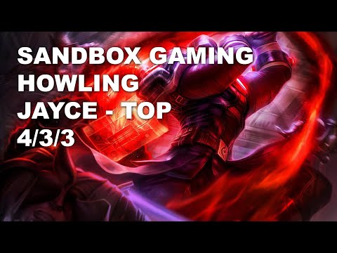 SANDBOX Gaming Howling Top Jayce vs Aatrox - KR Challenger Patch 10.8