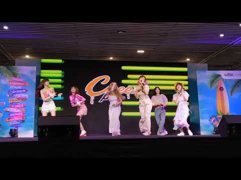 Cheesy Pie ( Cm Cafe ) : เกินต้าน @ Idol Exchange "Aloha" - MBK【4K】