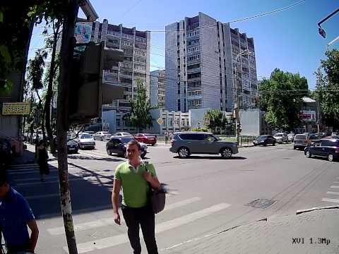 Пример записи живого видео с IP камеры XVI 1.3 Mp серия 12хх