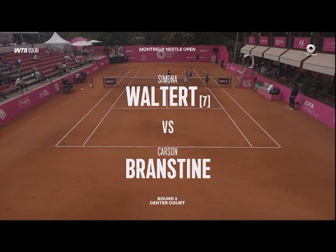 Simona Waltert (SUI) vs Carson Branstine (CAN) - Game, Set and Match Point