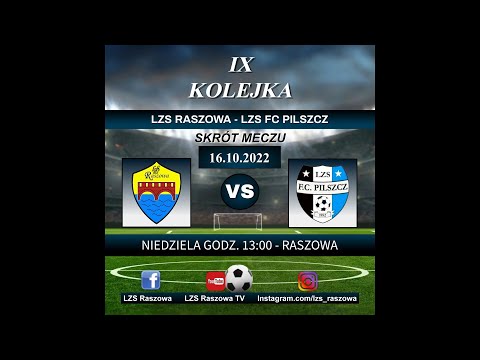 LZS Raszowa - LZS FC Pilszcz - 2:1 (1:1) - skrót meczu - 16.10.2022 - A-KLASA