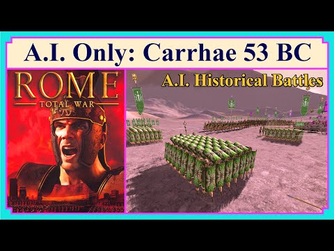 A.I. ONLY | The Battle of Carrhae | Historical Battles | Rome Total War