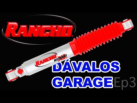 Amortiguadores Rancho 99000 - Dávalos Garage Show Ep3