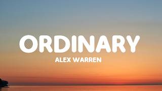 Download lagu Alex Warren - Ordinary (Lyrics) mp3