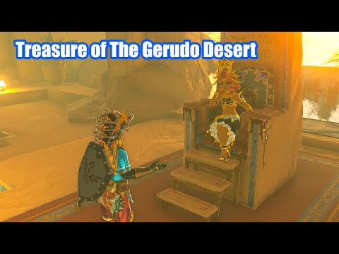 Zelda Tears of The Kingdom - Treasure of The Gerudo Desert Quest Walkthrough