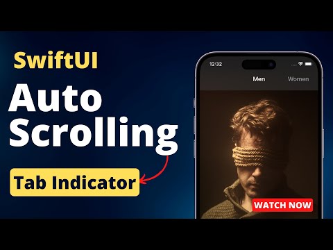 SwiftUI Auto Scrolling Tab Indicators - Animation's - Xcode 14 - SwiftUI Tutorials