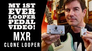 Video thumbnail for PETE'S 1ST LOOPER PEDAL VIDEO! MXR CLONE LOOPER by Pete Thorn