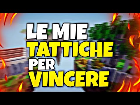 LE MIE TATTICHE PER VINCERE LE BEDWARS!