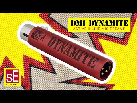 sE Electronics DM1 Dynamite Active Inline Preamp image 8