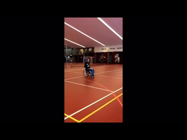 Alber Twion M24 Power Wheels Video