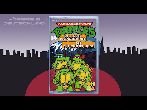 Teenage Mutant Hero Turtles | Hörspiel Folge 14 - Die Flutkatastrophe / Die Führungskrise