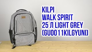 Kilpi Walk / light grey (GU0011KILGYUNI) - відео 1
