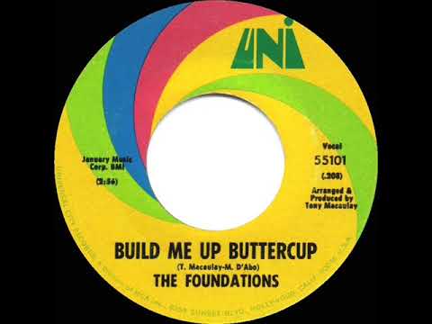 1969 HITS ARCHIVE: Build Me Up Buttercup - Foundations (a #1 record--mono 45)