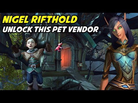 Unlock the Pet Vendor Nigel Rifthold