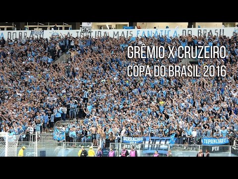 "Grêmio x Cruzeiro - Copa do Brasil 2016 - Olha a festa" Barra: Geral do Grêmio • Club: Grêmio
