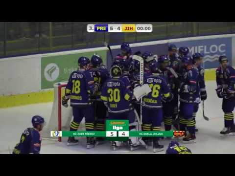 SESŘIH: HC ZUBR Přerov - HC Dukla Jihlava 5:4 (1.kolo Chance ligy)