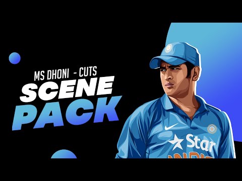 Ms Dhoni scene pack | hd quality free download pack | shspacks