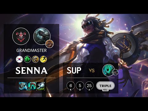 Senna Support vs Thresh - KR Grandmaster Patch 10.20