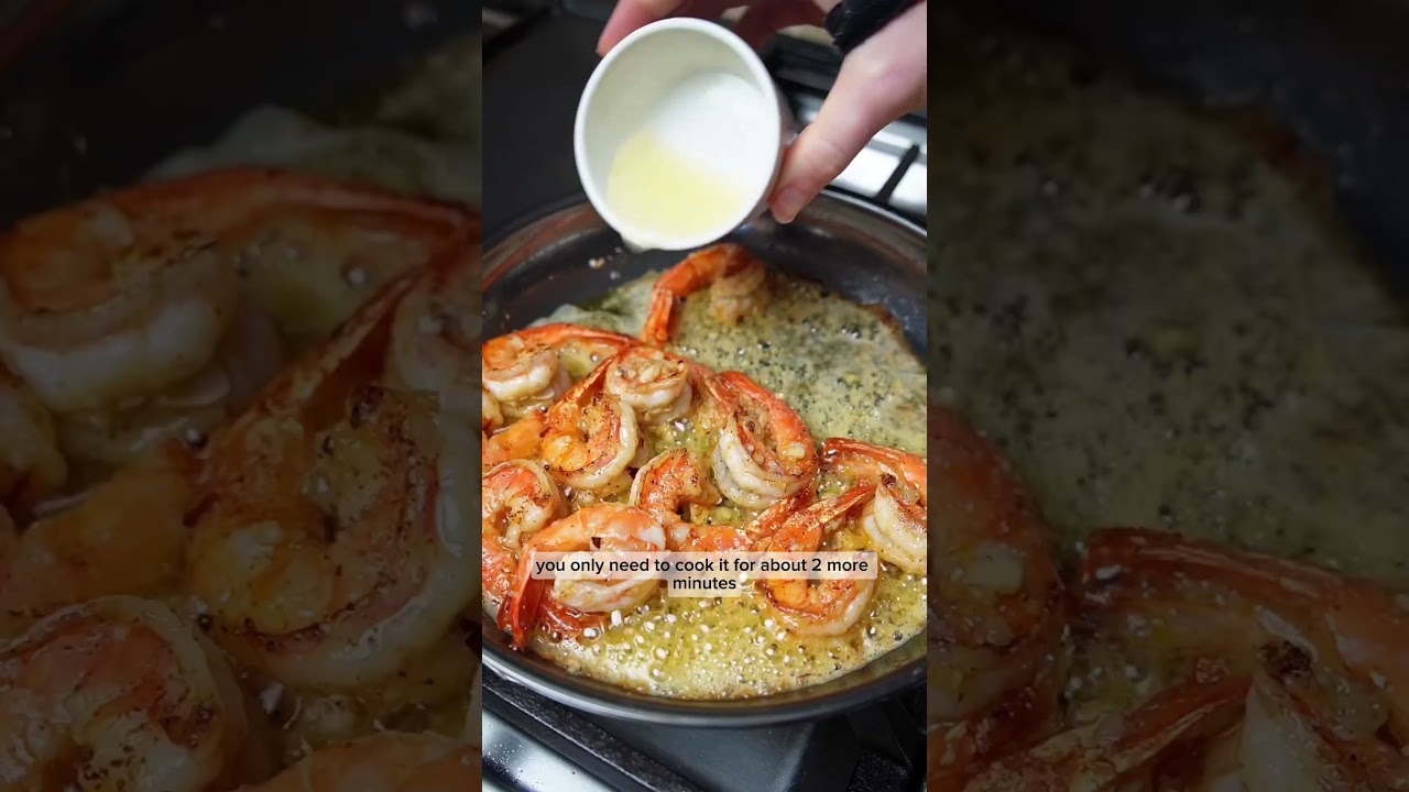 How to make garlic butter shrimp #garlicbutter #shrimp