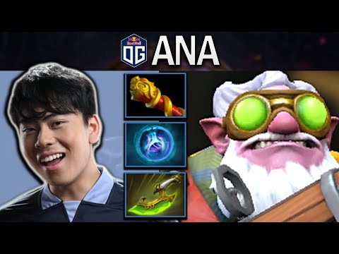OG.ANA SMURF SNIPER WITH 30K GOLD LEAD - DOTA 2 7.31 PRO GAMEPLAY