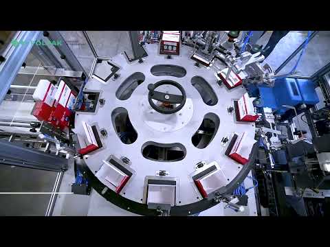 Linia do pakowania produktów sypkich saszetkarka+kartoniarka