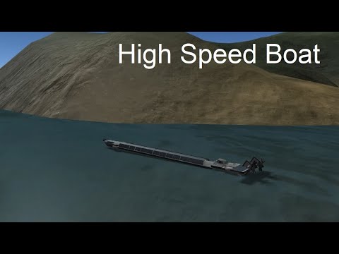 KSP1 High Speed Boat Building