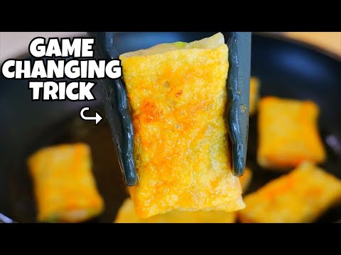 30-Min Crispy Shrimp Dumplings w/ Rice Paper—Game-Changing Trick!