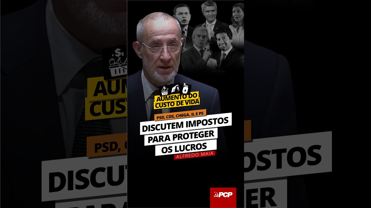 💶 Discutem impostos para proteger os lucros