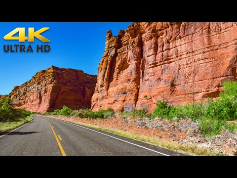 Moab Utah até Arches & Canyonlands National Parks Scenic Drive 4K | Utah