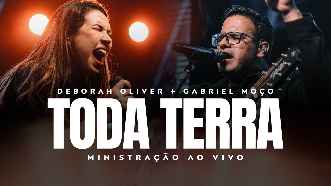 Toda Terra + Medley - Ministração ao vivo | Deborah Oliver e Gabriel Moço