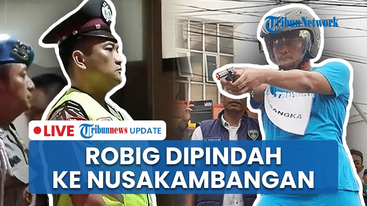 LIVE: Robig Penembak Gamma di Semarang Dipindah ke Nusakambangan karena Positif Narkoba