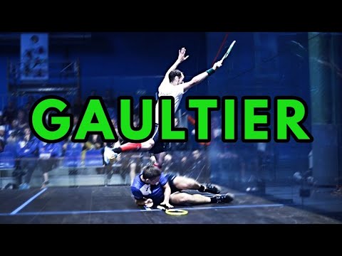 SQUASH. Gregory Gaultier always had the most fun on court