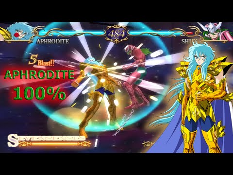 Saint Seiya: Hades - Afrodite de Peixes Combos 100%
