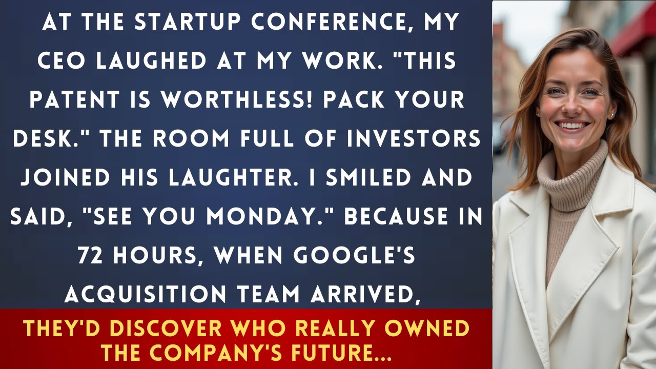 CEO Mocked My 'Useless' Patent, But Monday's Buyout Meeting Changed Everything!