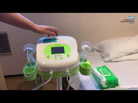 How to use a Carum breast pump | Infant Feeding team