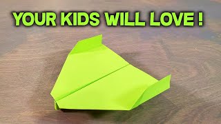 Easy Paper Airplane that is Awesome!