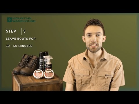 How to Apply Dubbing Wax to Boots or Shoes