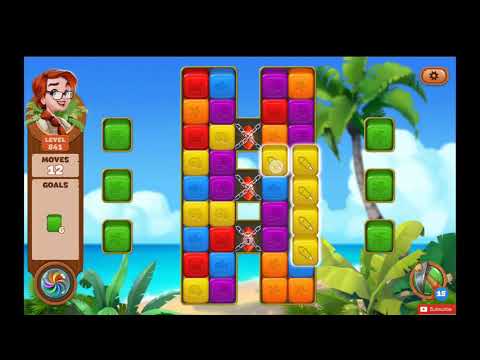 Lost Island Blast Adventure Level 841 NO BOOSTERS - A S GAMING