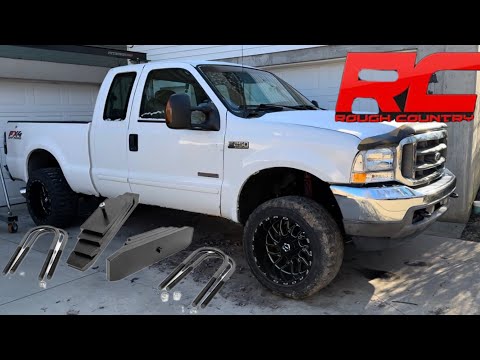 Leveled out | 2 Inch Rough Country Leveling Kit 2003 F250 6.0 Powerstroke
