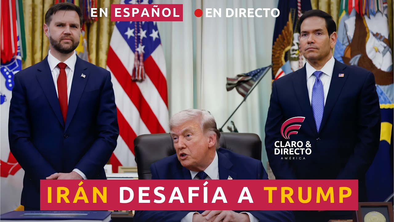 EN ESPAÑOL TRUMP FRENA ATAQUE A IRÁN Y PROMETE ACUERDO HISTÓRICO