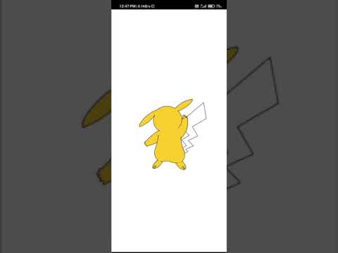 How To Draw Pokemon Pikachu Using Python turtorial