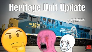 CUP's Further Thoughts on CSX's Heritage Units