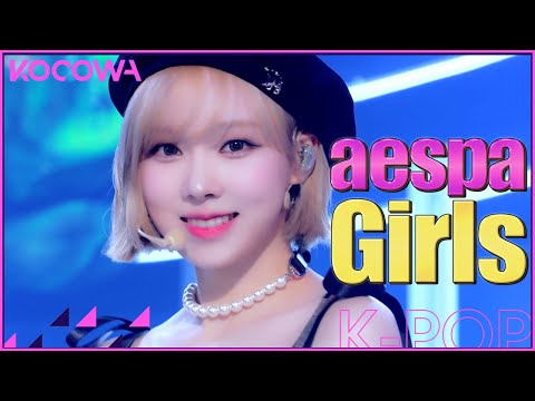 aespa - Girls l Music Bank K-Chart Ep 1128 [ENG SUB]
