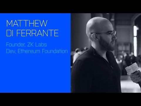 EthCC2018 - Matthew Di Ferrante, Developer at Ethereum Foundation