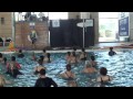 Bailando Aqua fitness 